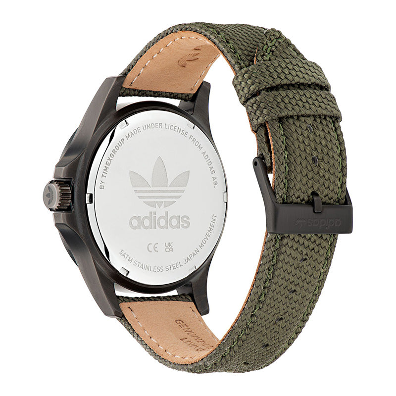 Adidas Originals Expression One Unisex Green Watch AOFH23017