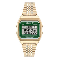 Adidas Originals Digital Two Unisex Green Watch AOST22071