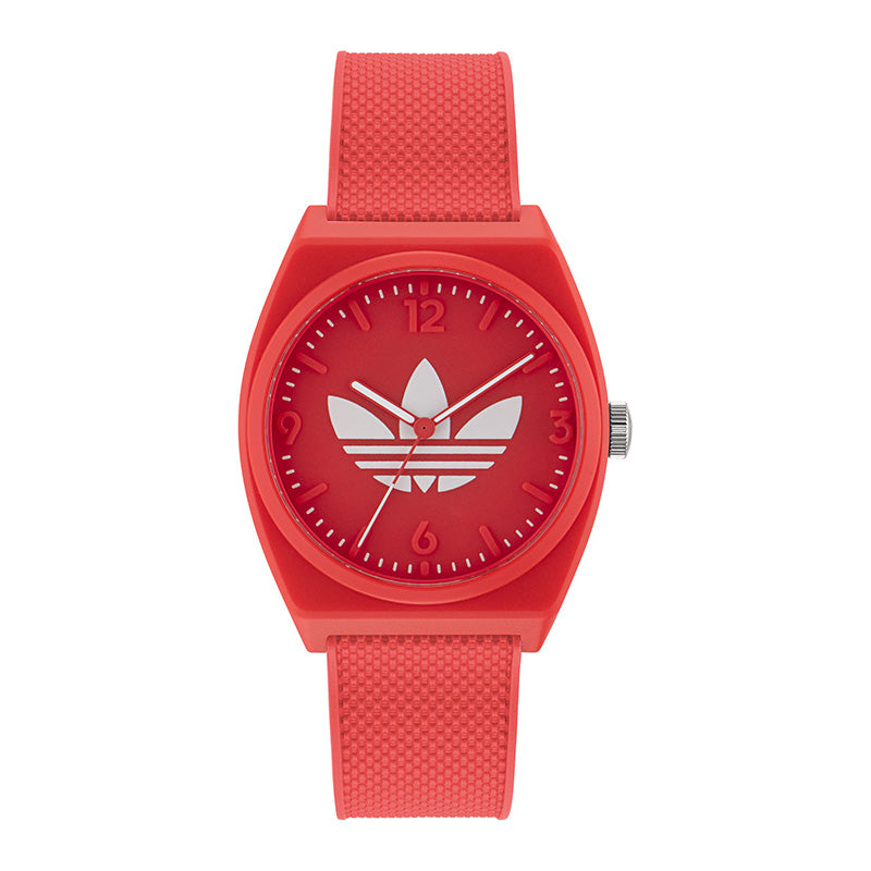 Adidas Originals Project Two Unisex Red Watch AOST23051