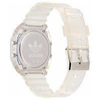 Adidas Originals Digital Two Crystal Unisex Clear Watch AOST24061