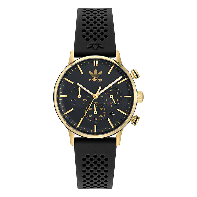 Adidas Originals Code One Chrono Unisex Black Watch AOSY23521