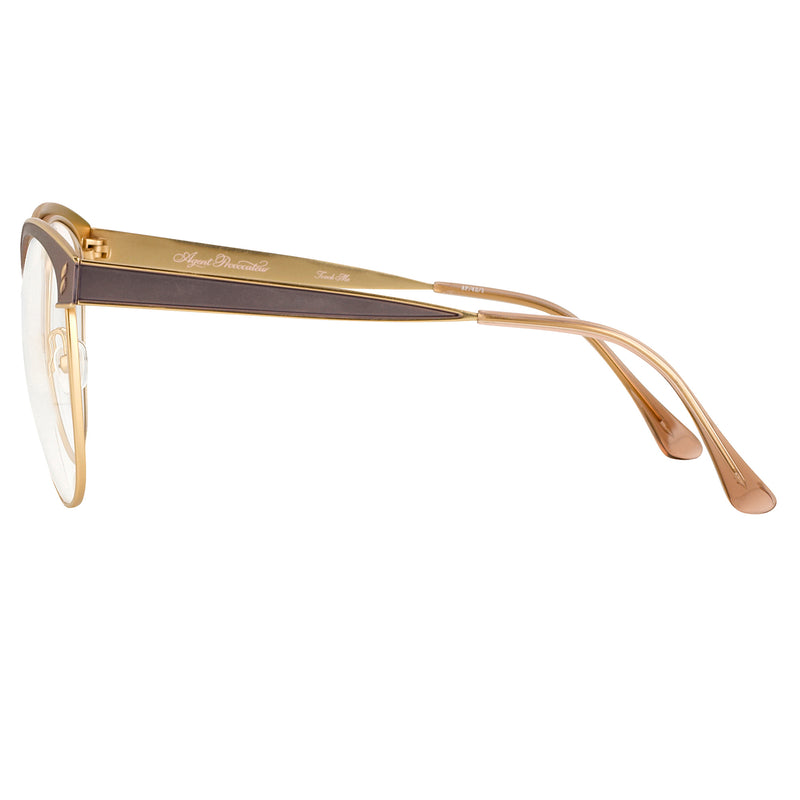 Agent Provocateur Ladies Oversized Clear Eyeglasses AP42C1OPT