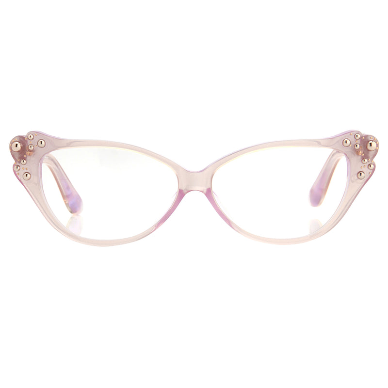 Agent Provocateur Ladies Cat Eye Clear Eyeglasses AP55C10OPT