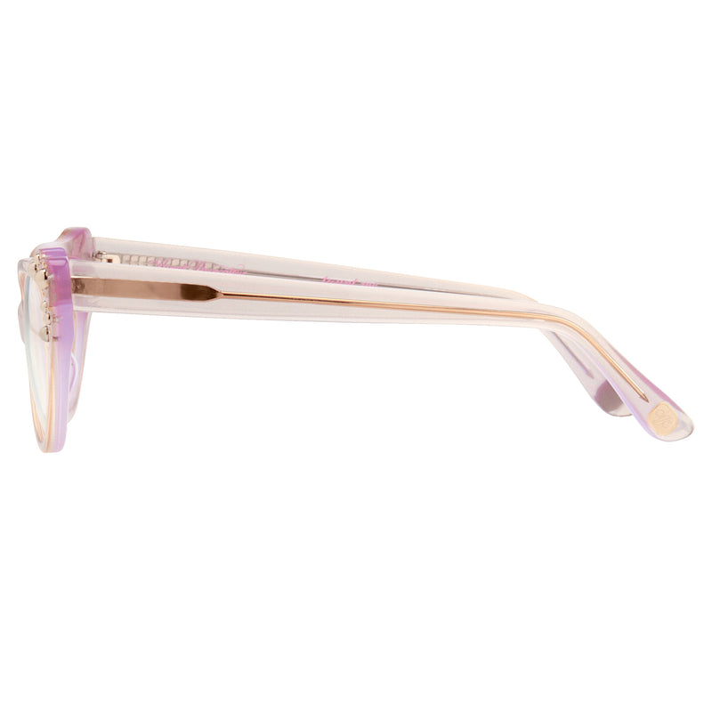 Agent Provocateur Ladies Cat Eye Clear Eyeglasses AP55C10OPT