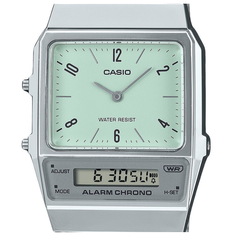 Casio Vintage AQ-800E-3ADF Dual Display White Watch