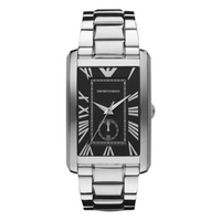 Emporio Armani Men's Watch Classic Black Bracelet AR1608