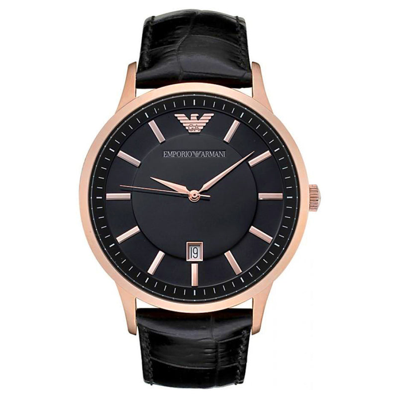 Emporio Armani AR2425 Men's Renato Rose Gold PVD Watch