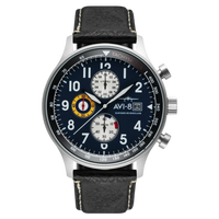 AVI-8  Hawker Hurricane Chronograph Men's Blue Midnight Watch AV-4011-0I