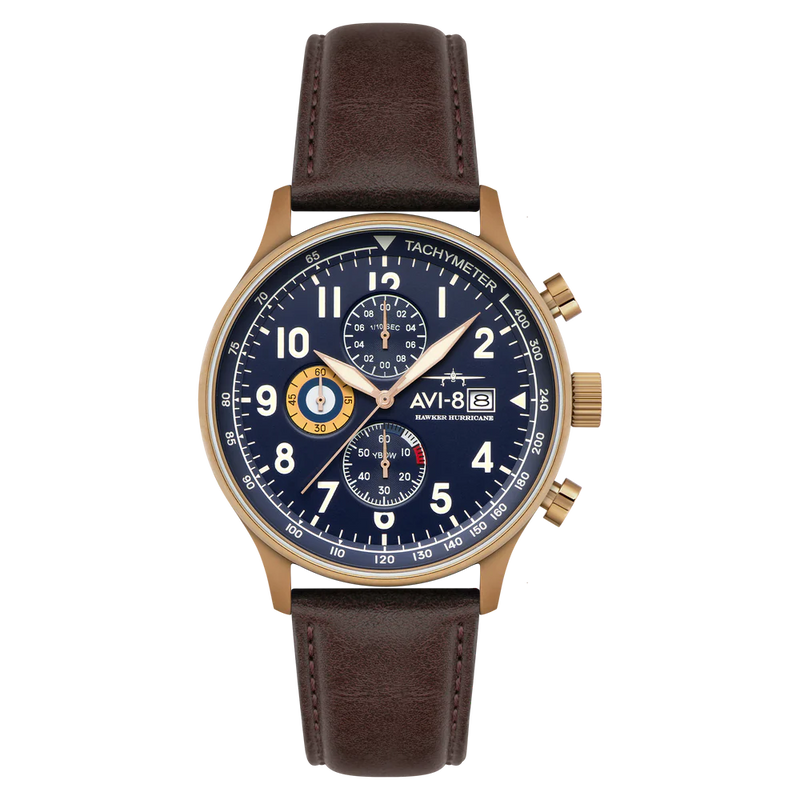 AVI-8 Hawker Hurricane Brown Mens AV-4011-0O