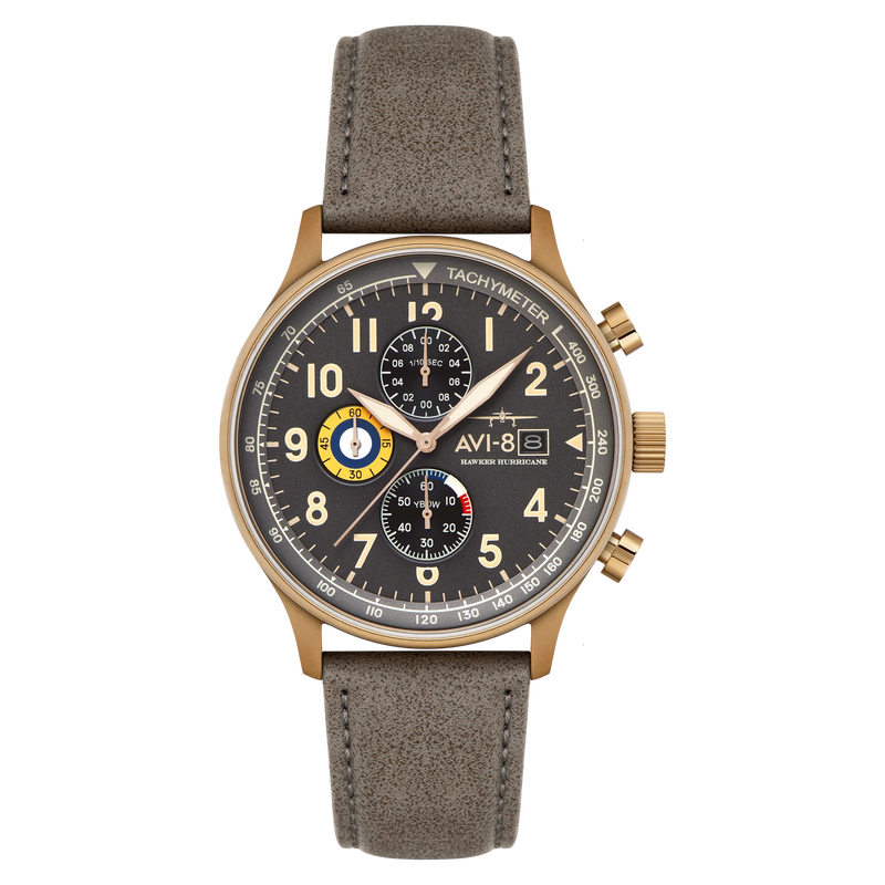 AVI-8 Hawker Hurricane Green Mens AV-4011-0P