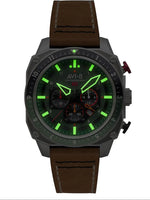 AVI-8 Hawker Hunter Men's Green Watch AV-4100-01