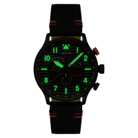 AVI-8 Flyboy Spirit Of Tuskegee Black Mens AV-4109-01