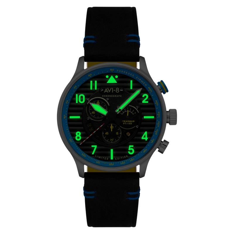 AVI-8 Flyboy Spirit Of Tuskegee Blue Mens AV-4109-03