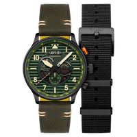 AVI-8 Flyboy Spirit Of Tuskegee Green Mens AV-4109-04