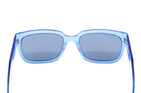 Balenciaga Unisex Sunglasses Rectangular Blue BB0049S-006 55