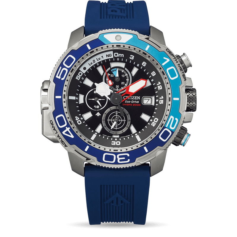 Citizen Men's Watch Eco-Drive Marine Promaster Blue BJ2169-08E