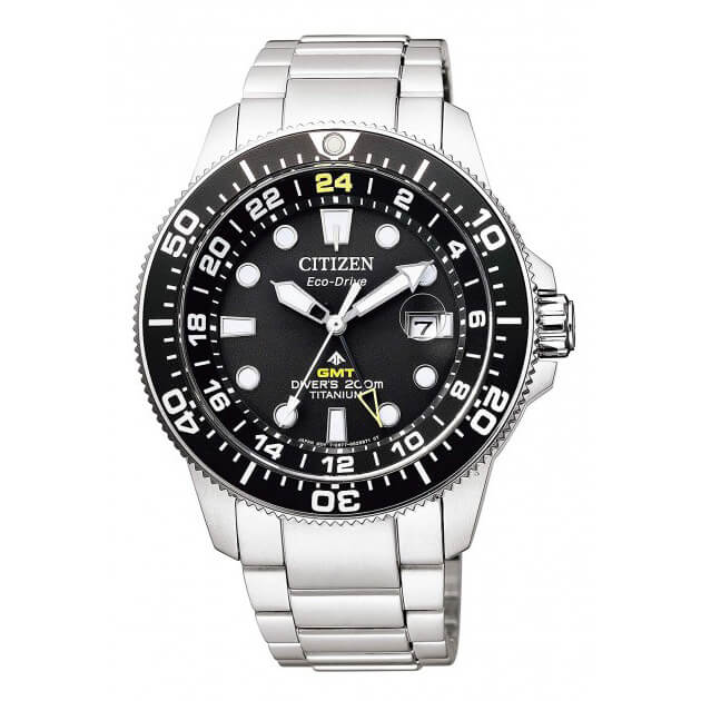 Citizen Men's Watch Eco-Drive Promaster Marine Black BJ7110-89E