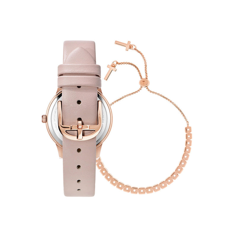 Ted Baker Fitzrovia Classic Chic Ladies Pink Watch BKGFW2218