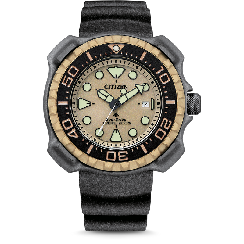 Citizen Eco-Drive Diver Marine Promaster Gold Men's Watch BN0226-10P