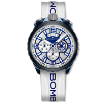 Bomberg La Blanche Men's White Watch BS45CHPBL.064-5.12