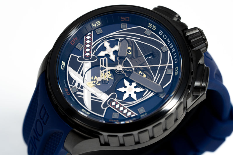 Bomberg Men's Watch BOLT-68 Heritage Blue Ninja BS45CHPBA.069-2.12