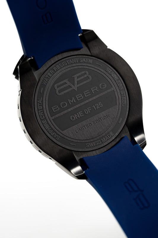 Bomberg Men's Watch BOLT-68 Heritage Blue Ninja BS45CHPBA.069-2.12