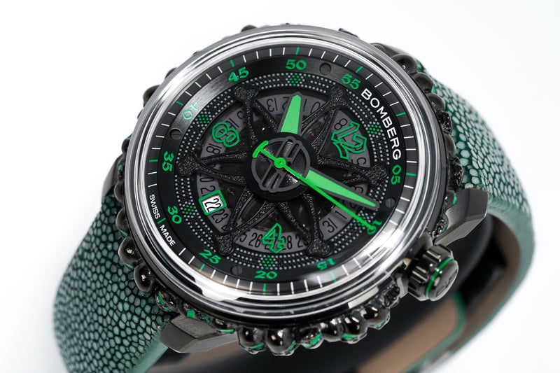 Bomberg Watch BB-01 Automatic Green Catacomb Limited Edition CT43APBA.25-3.11