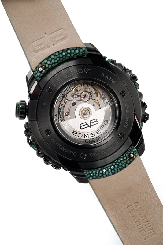 Bomberg Watch BB-01 Automatic Green Catacomb Limited Edition CT43APBA.25-3.11