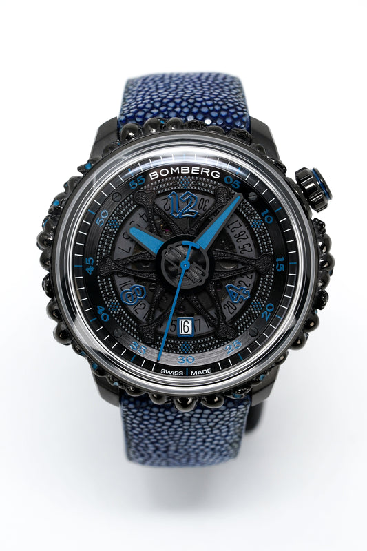 Bomberg Watch BB-01 Automatic Blue Catacomb Limited Edition CT43APBA.25-4.11