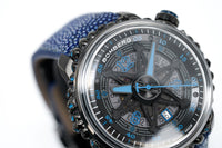 Bomberg Watch BB-01 Automatic Blue Catacomb Limited Edition CT43APBA.25-4.11