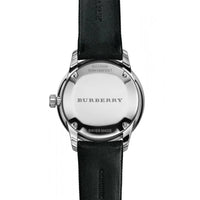 Burberry BU10008 Men's Check Stamped Black White Watch