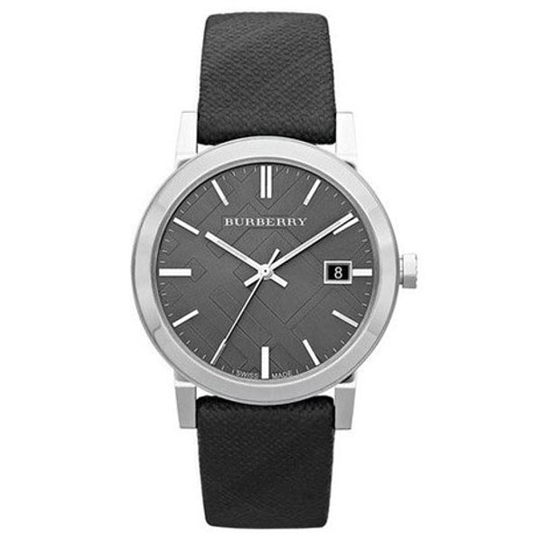 Burberry BU9024 The City Nylon Black Patterned 38mm Watch