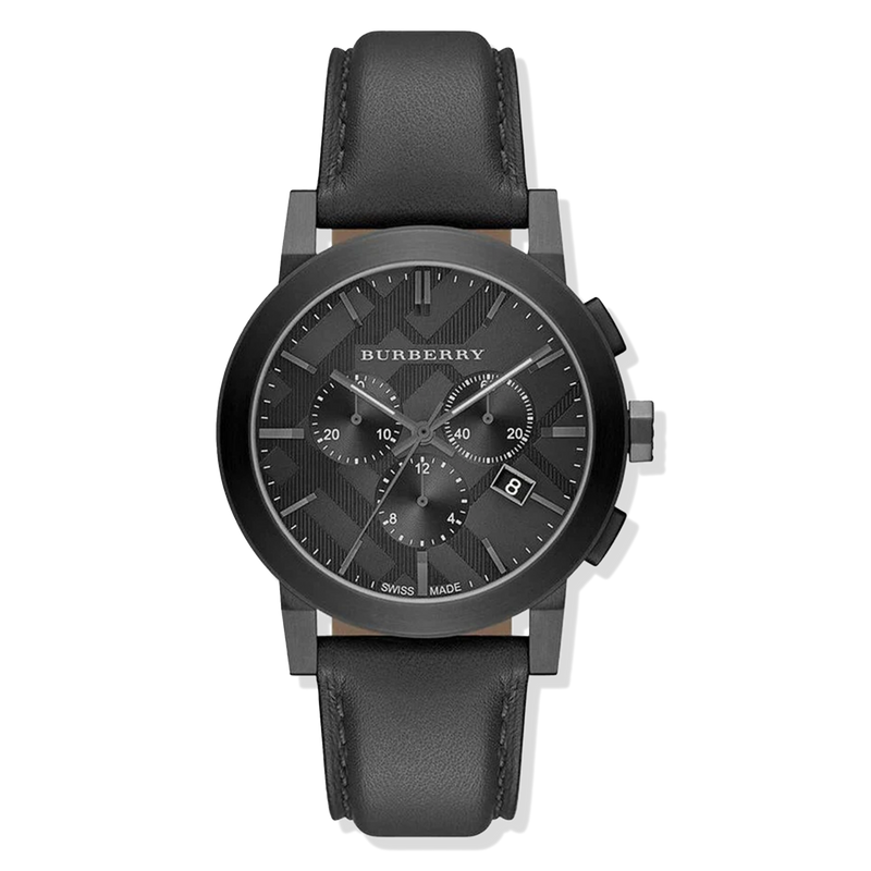 Burberry BU9364 Men s The City Dark Grey Chronograph Watch from WatchPilot