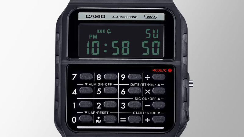 Casio POP Watch Data Bank Calculator Black CA-53WB-1BDF