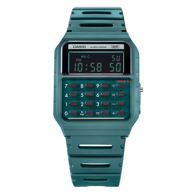 Casio POP Watch Data Bank Calculator Green CA-53WB-3BDF