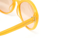 Calvin Klein Women's Sunglasses Oversized Cat Eye Yellow CK18506S 870