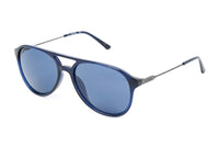 Calvin Klein Men's Pilot Sunglasses Navy Blue CK20702S 410