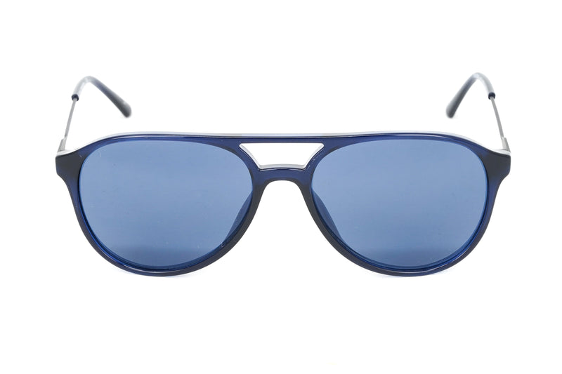 Calvin Klein Men's Pilot Sunglasses Navy Blue CK20702S 410