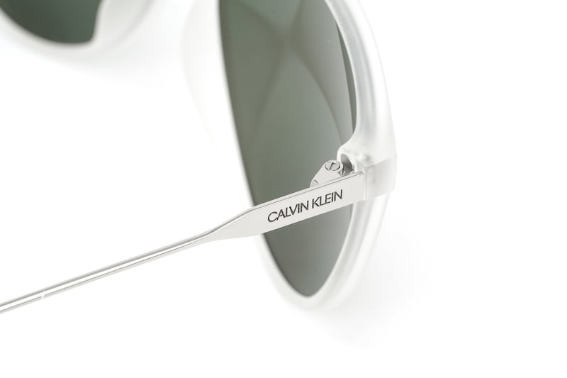 Calvin Klein Men's Sunglasses Pilot White CK20702S 971