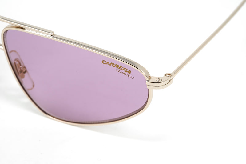 Carrera Unisex Sunglasses Angular Pilot Pink/Gold 1021/S S9E