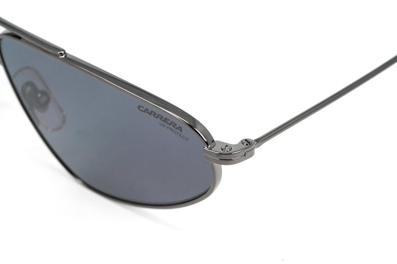 Carrera Unisex Sunglasses Angular Pilot Gunmetal/ Grey 1021/S V81