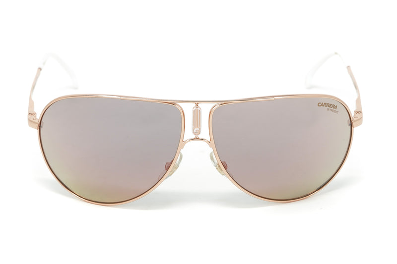 Carrera Unisex Sunglasses Pilot Rose Gold/Pink GIPSY65 DDB