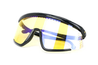 Carrera Unisex Sunglasses Shield Wap-Around Black/Yellow HYPERFIT 10/S 71C