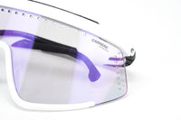 Carrera Unisex Sunglasses Shield Wap-Around White Pink HYPERFIT 10/S D4Q