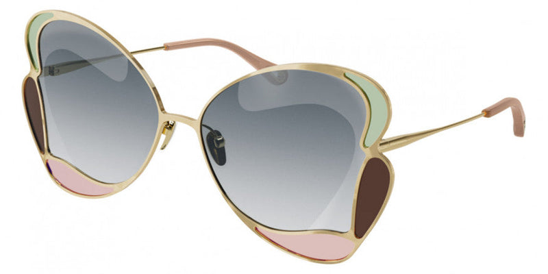 Chloé Women's Sunglasses Gemma Butterfly Grey CH0048S-002 60