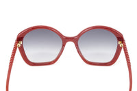 Chloé Women's Sunglasses Billie Oversized Round Burgundy CH0003S-003 55