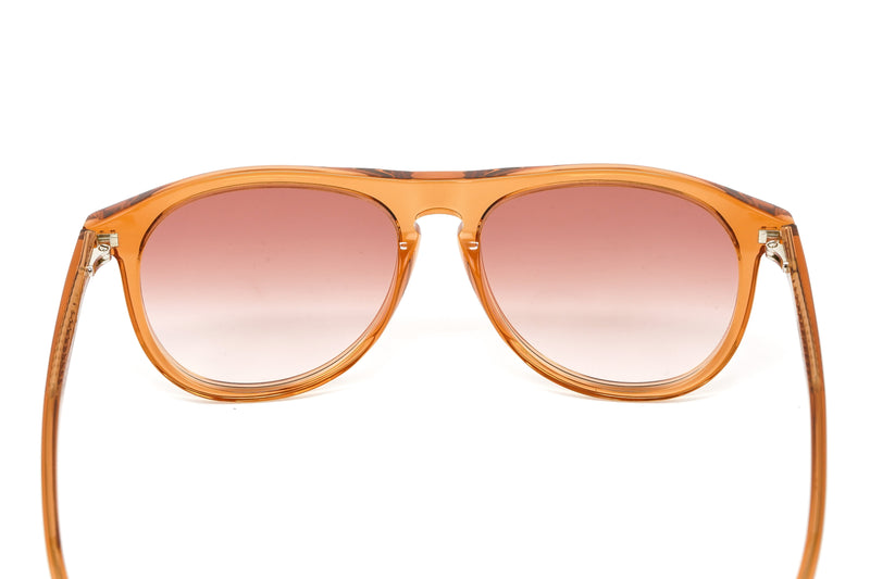 Chloé Women's Sunglasses Esther Oversized Pilot Orange/Pink CH0009S-003 56