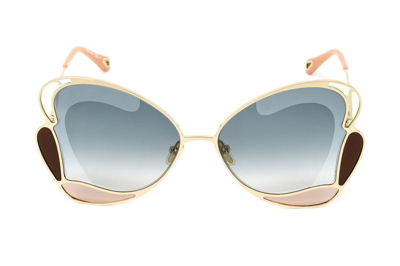 Chloé Women's Sunglasses Gemma Butterfly Grey CH0048S-002 60