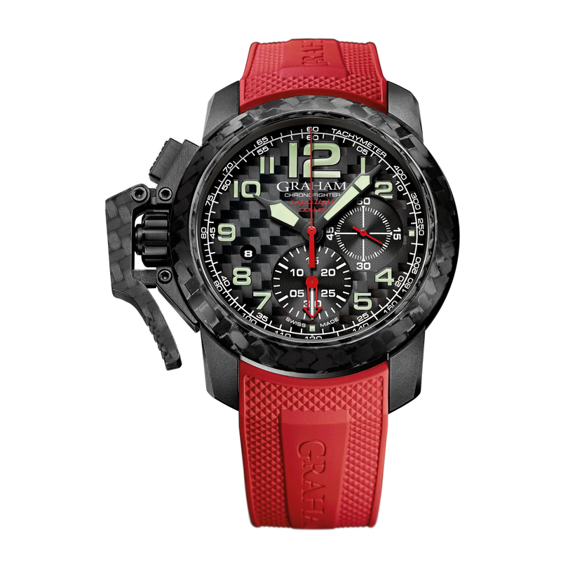 Graham Chronofighter Superlight Red Black Watch 2CCBK.B11A