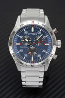 Citizen Eco-Drive Chronograph Blue Men's Watch AT2520-89L